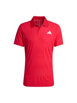 adidas - Black Printed Polo T-Shirt