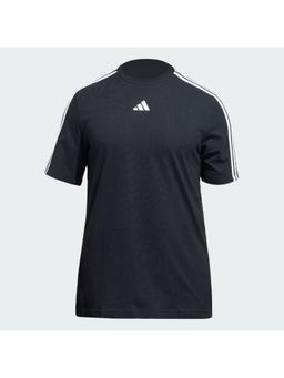 adidas - Black Solid T-Shirt