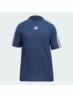 adidas - Blue Solid T-Shirt