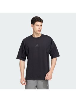 adidas - Black Solid T-Shirt