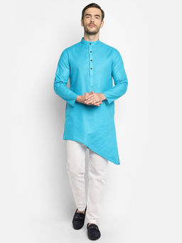 Devoiler - Regular Fit Long Kurta For Men