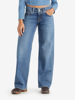 Levi's - Women Low Rise Loose Fit Blue Jeans