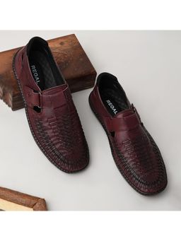 REGAL - Bordo Men Leather Fisherman Sandals
