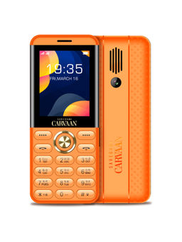 Saregama - Carvaan Bengali Keypad Phone Don M22 with 1000 Pre Loaded Songs Iris Orange