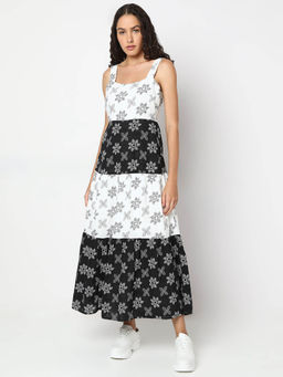 VERO MODA - White Embroidered Maxi Dress