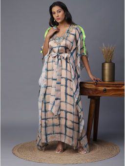 Arpita Sulakshana - Beige Dye Kaftan