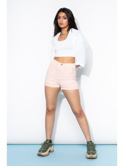 FREAKINS - Blush Pink Utility Shorts