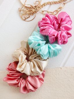 Soho Boho Studio - Mid Affair Scrunchies Pack of 4