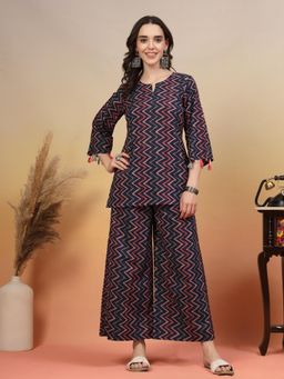 COTLAND FASHION - Printed Cotton Co-Ord Set for Women
