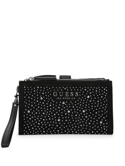 Guess - Black Embellished Sandria Boxed Bi-Fold Wallet