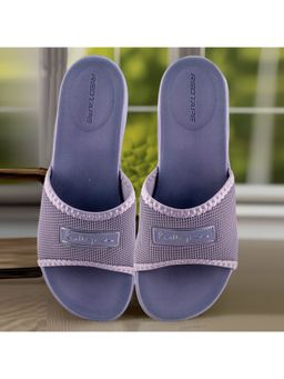 Red Tape - Women's Eva Comfort Sliders - Purple