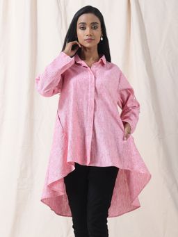 Vasstram - High Low Tunic Peach