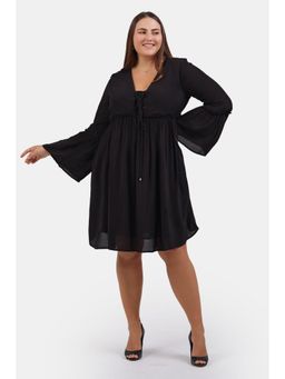 Virgio - Black Women Viscose Dress