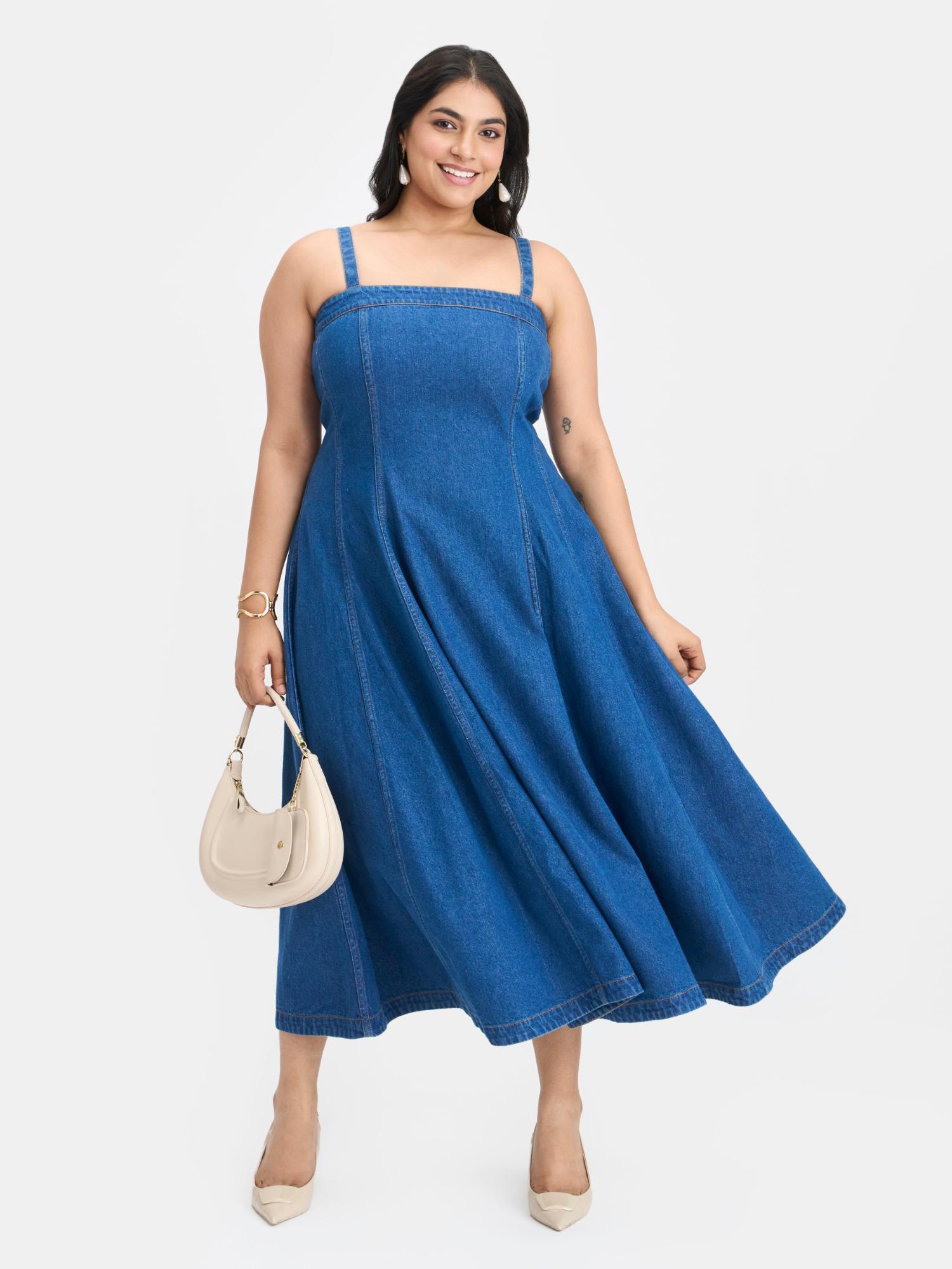 Buy Stylish Denim Midi Collection At Best Prices Online