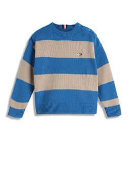 Tommy Hilfiger - Regular Fit Organic Cotton Pullover - Blue