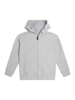 Guess - Grey Hooded Jacket For Kids