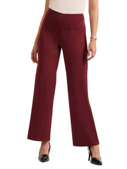 Blissclub - Burgundy Women's Ultimate Wide Leg Pant