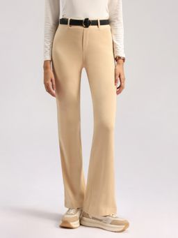Blissclub - Beige Women's Am:Pm Cotton Pant