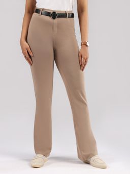 Blissclub - Beige Women's Am:Pm Cotton Pant