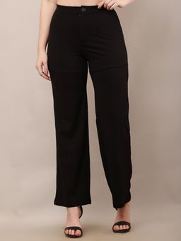 NOBARR - Women's Polyester Black Trouser
