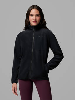 Columbia - Women Black MTR Pacific Arch 200 Hiking Trekking Fleece Jacket