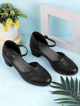 Mochi - Women Black Casual Heels