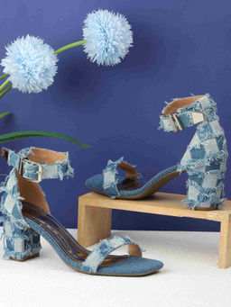 Mochi - Women Blue Casual Sandals