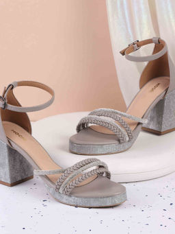 Mochi - Women Beige Casual Sandals