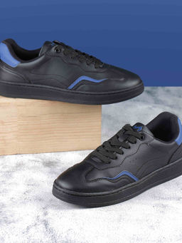 Metro - Men Casual Black Sneakers
