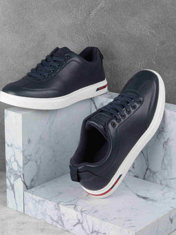 Metro - Men Casual Navy Blue Sneakers