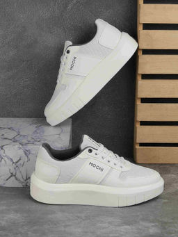 Mochi - Men Casual Off White Sneakers