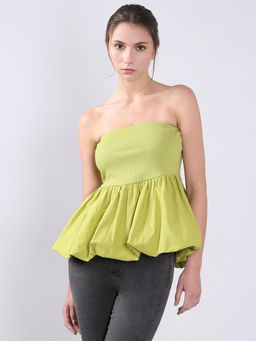 VERO MODA - Women Green Solid Top