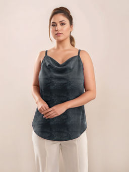 Zink London - Women Green Solid Top