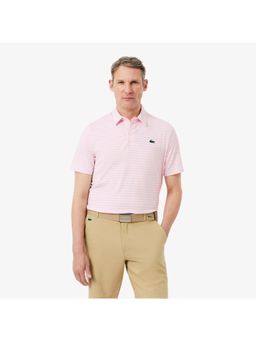 Lacoste - Regular Fit Ultra Dry Striped Golf Polo T-Shirt