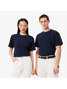 Lacoste - Embossed Branding Cotton T-Shirt