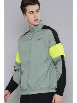 Reebok - Mens Train Woven Jacket Olive