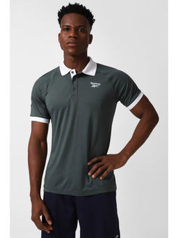 Reebok - Mens Sp Polo T-Shirt Grey