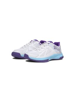 Puma - Unisex White Court Mode Indoor Badminton Shoes