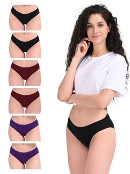 Adira - BrZee Bikini Panty Multi-Color