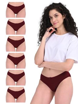 Adira - BrZee Bikini Panty Maroon