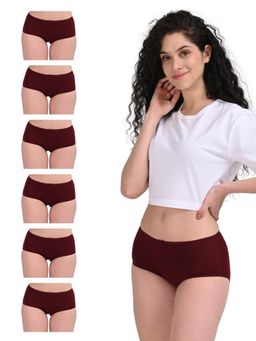 Adira - BrZee Hipster Panties Maroon