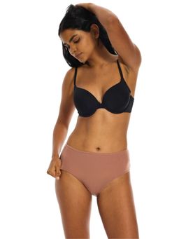 ButtChique - High-Rise Tencel Panty Brief Pink Mocha