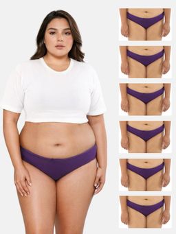 Adira - BrZee Bikini Panty Purple