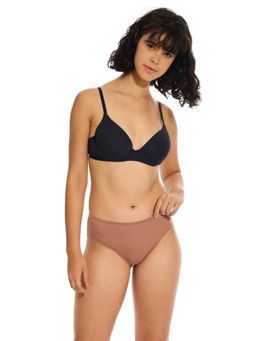 ButtChique - Stretch Tencel Hipster Panty Brief Pink Mocha
