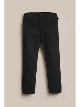 Allen Solly - Girls Black Straight Fit Jeans