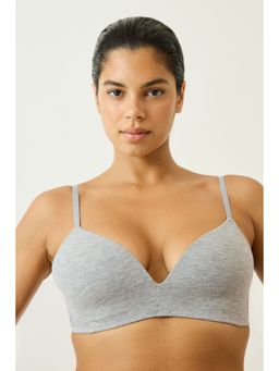 H&M - Women 2-Pack Padded Non-Wired Cotton Bras