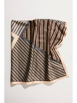 H&M - Women Blue Patterned Scarf