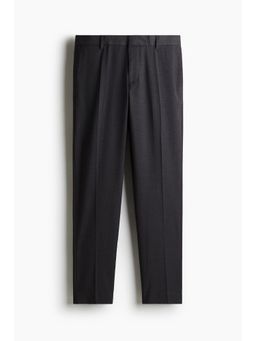 H&M - Men Grey Slim Fit Suit Trousers