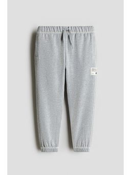 H&M - Boys Grey Cotton Joggers
