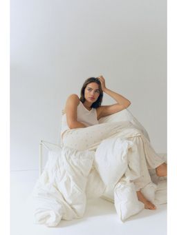 H&M - Women White Pointelle Pyjama Bottoms